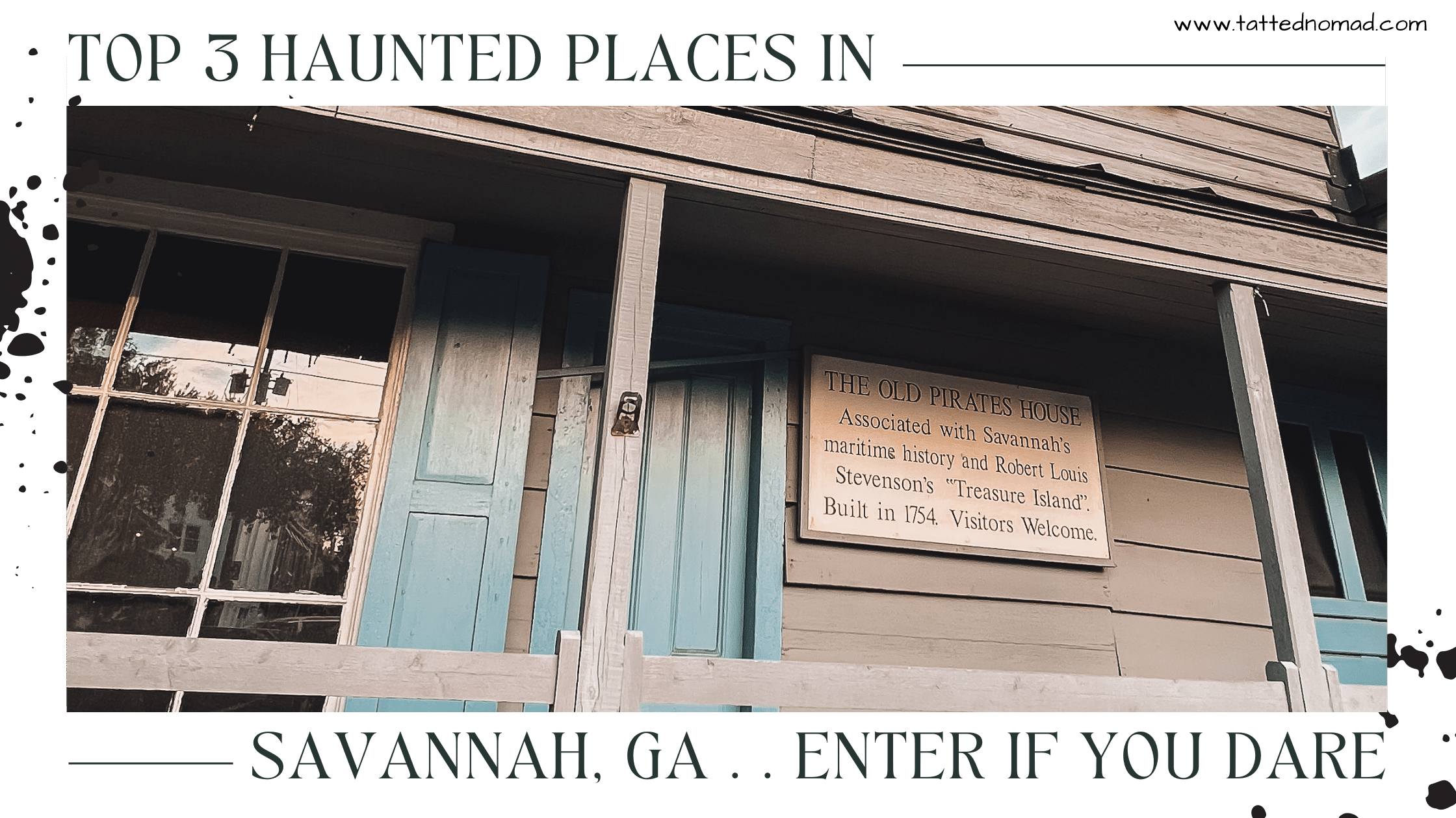 Haunted Places in Savannah GA