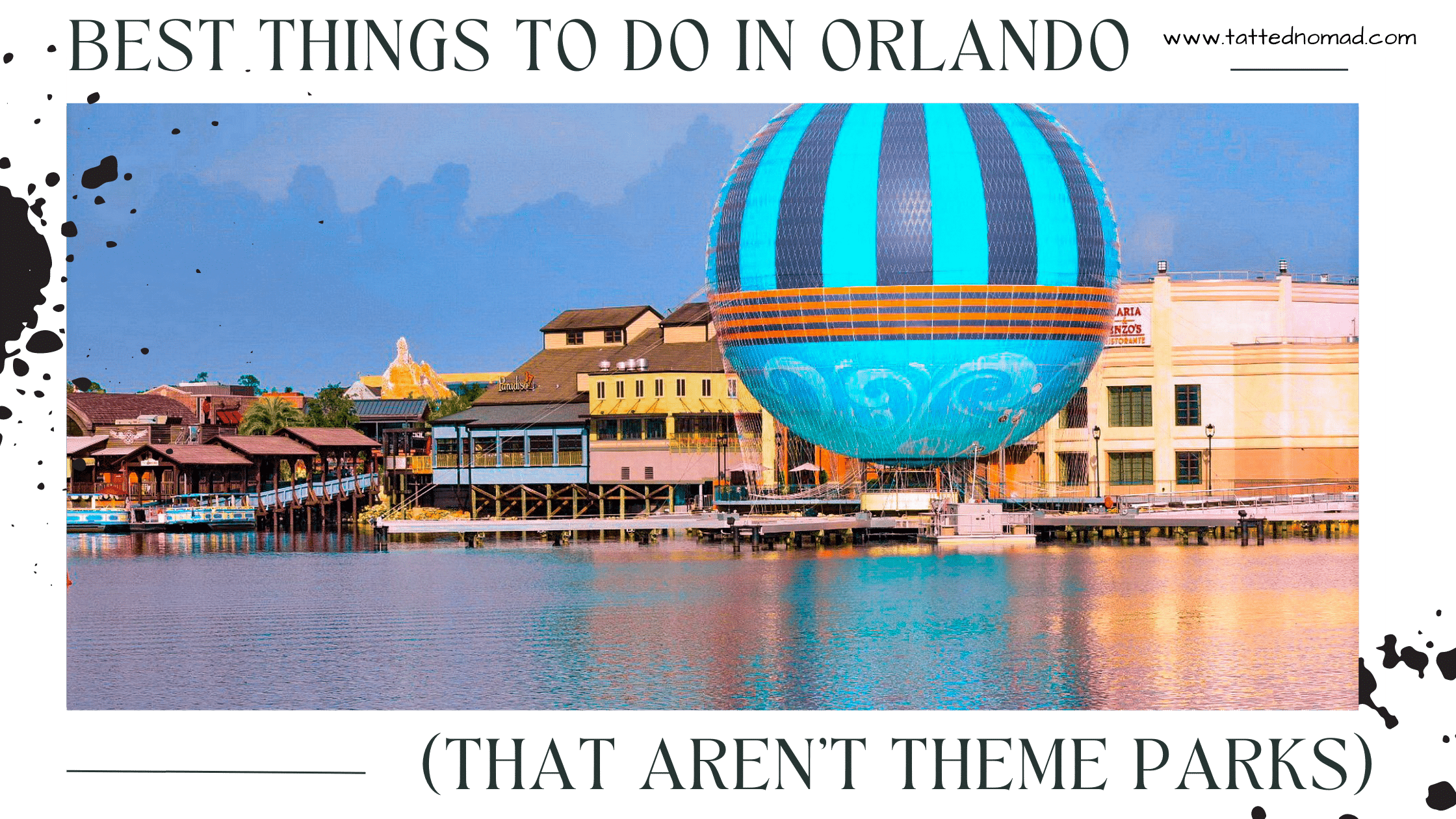 best things to do in orlando that aren't theme parks, disney springs aerophile