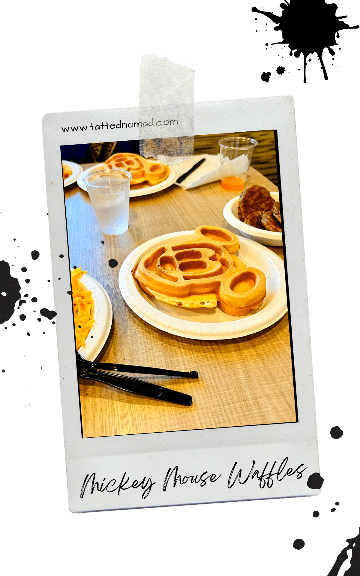 Mickey Mouse Disney hotel orlando free breakfast blog graphic