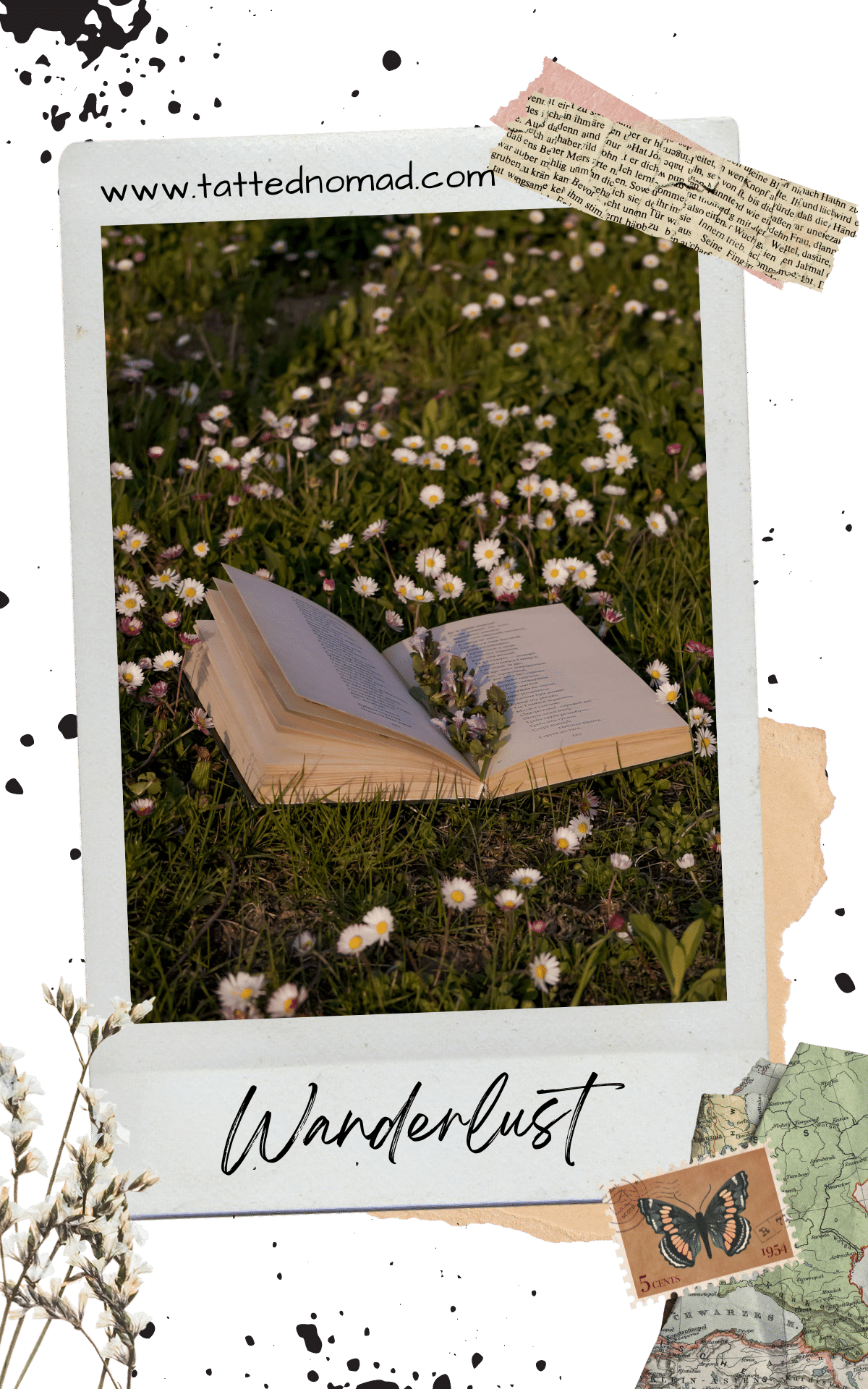 open book on a field with flowers best travel romance books wanderlust