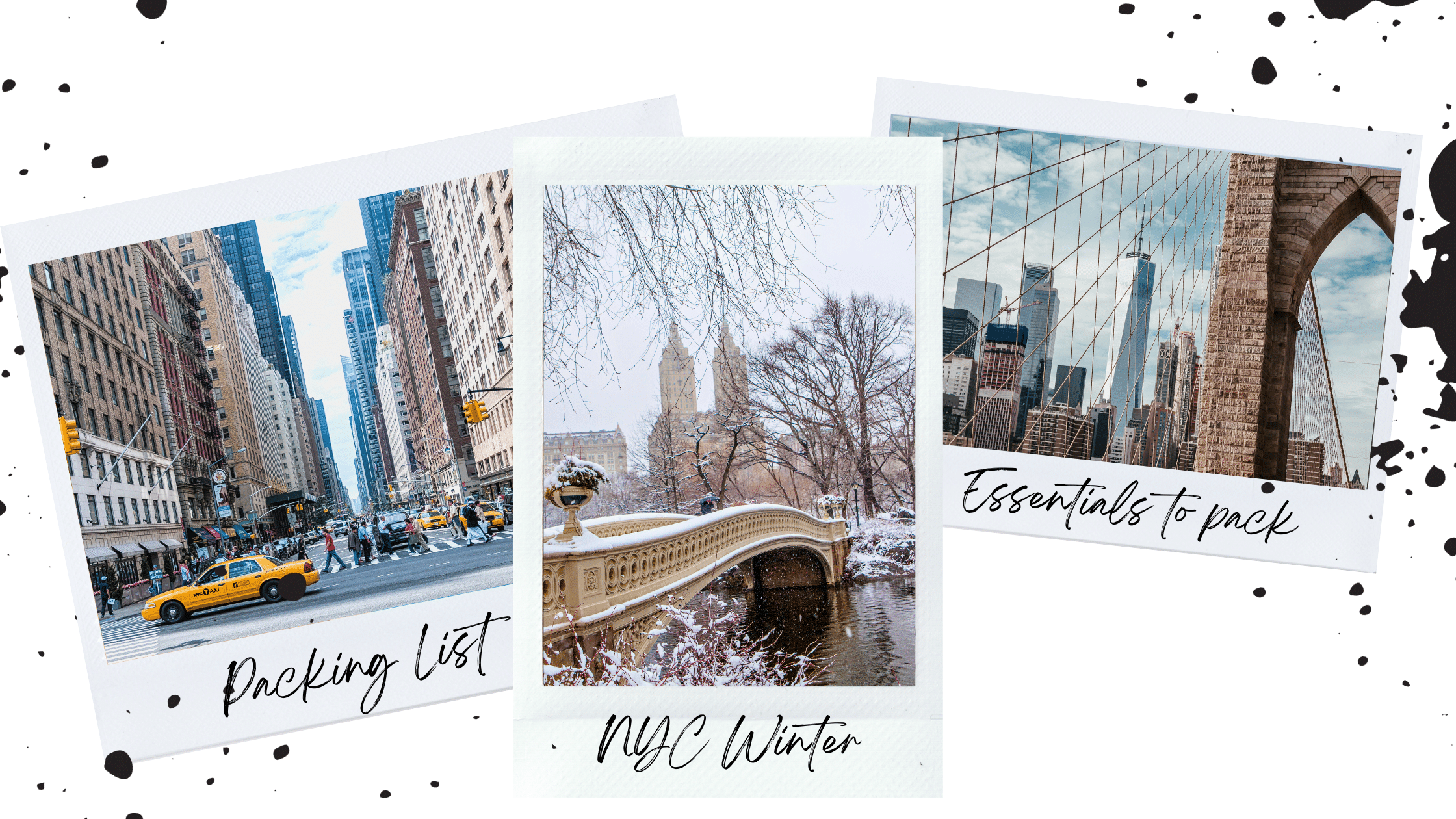 nyc winter packing list banner