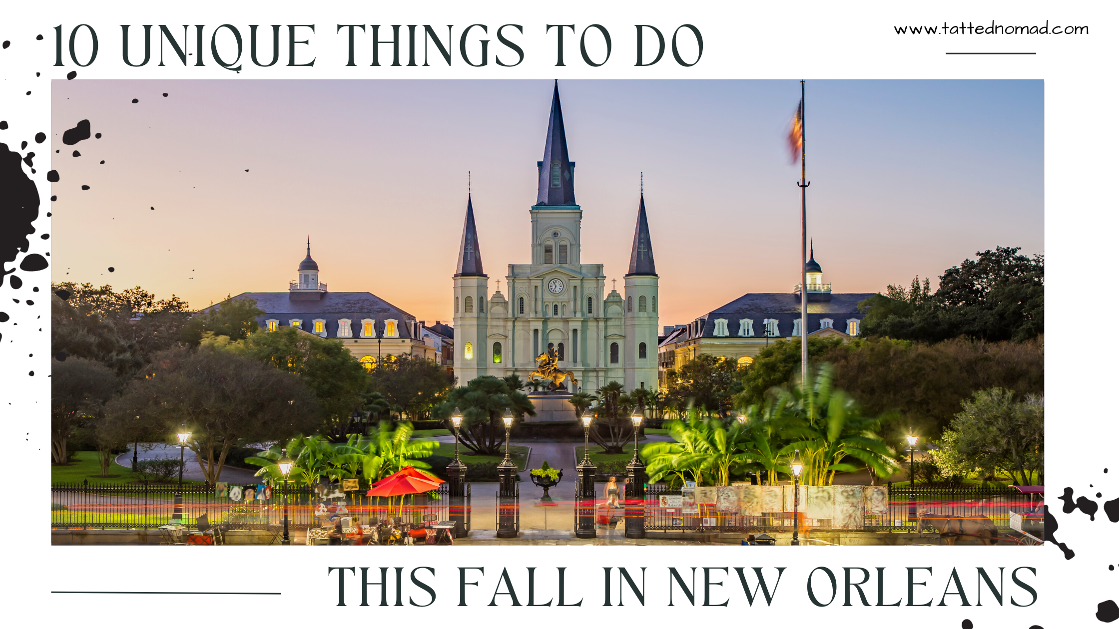 fall in new orleans banner