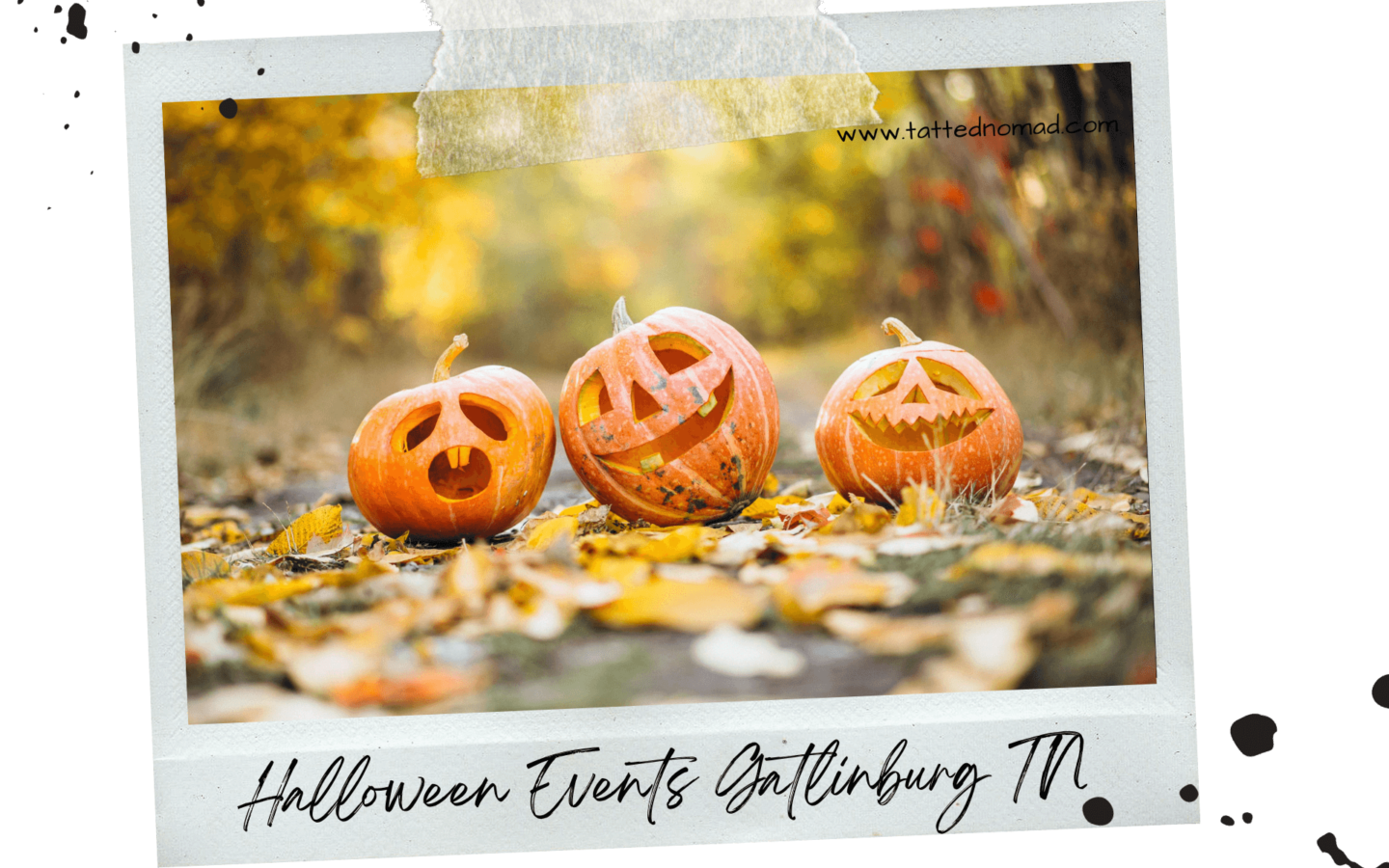 Halloween Events Pumpkin Gatlinburg TN