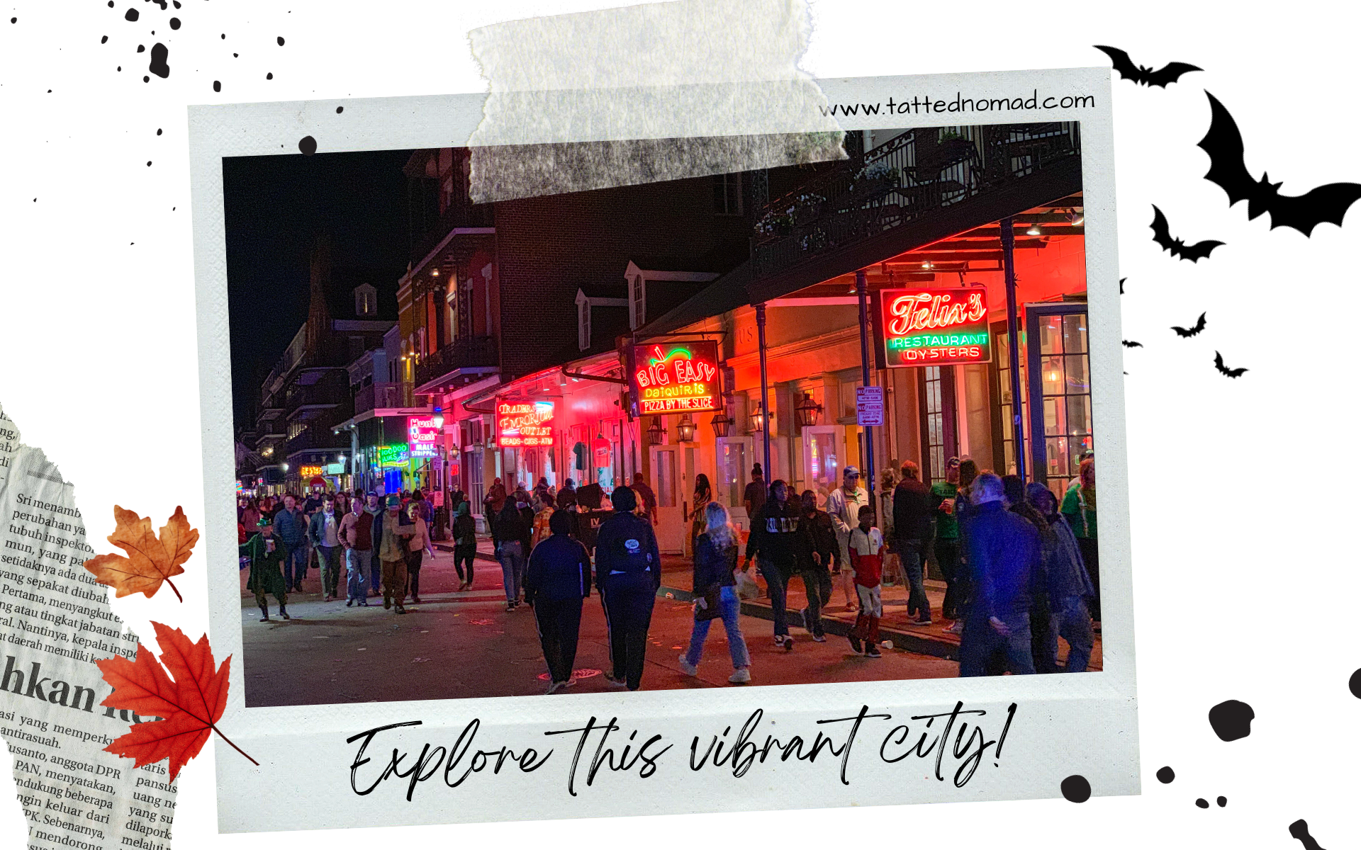 fall in new orleans things to do in new orleans the french quarter at night