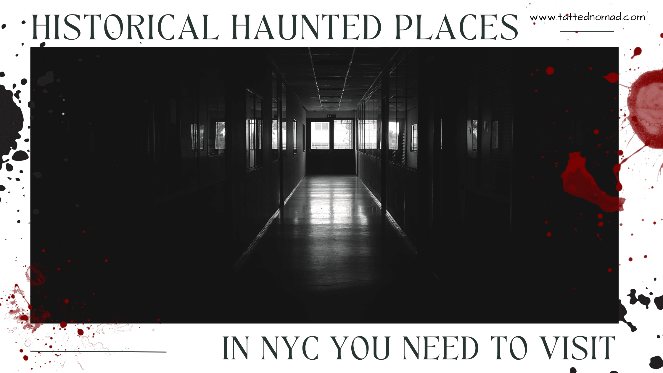 haunted places in new york city banner