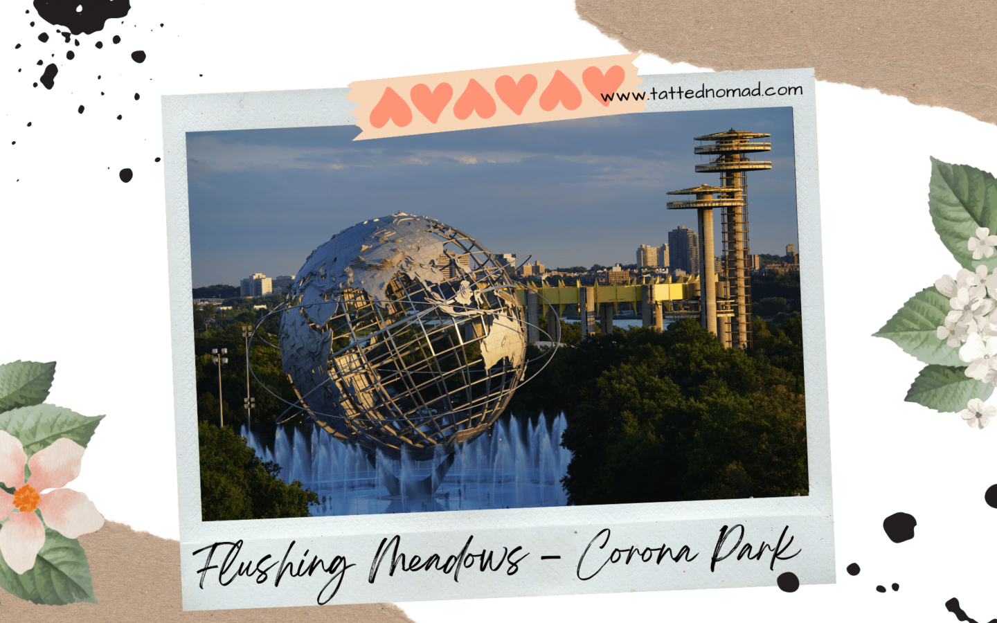 unisphere at flushing meadows corona park in queens