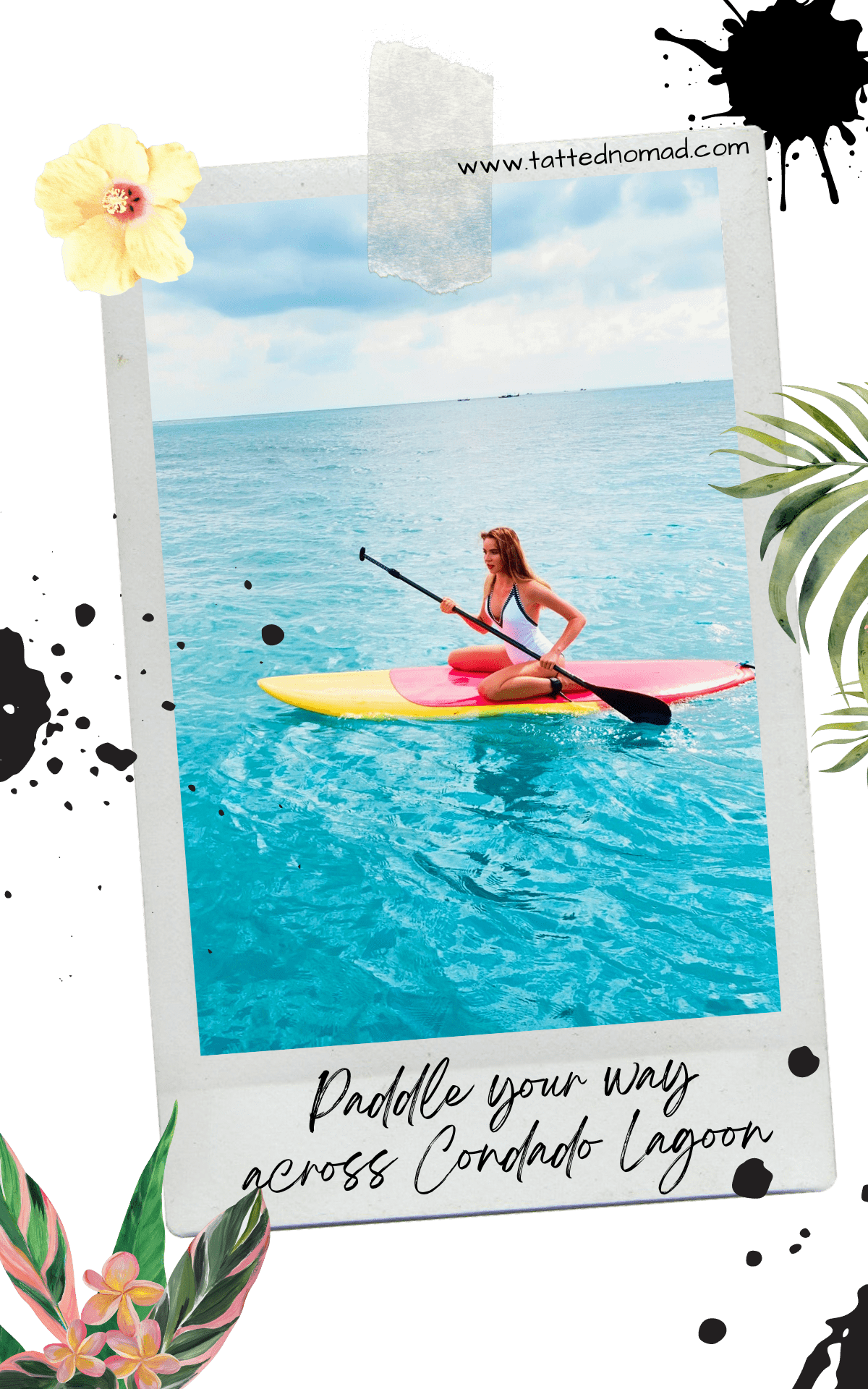 woman paddleboarding on the water in san juan